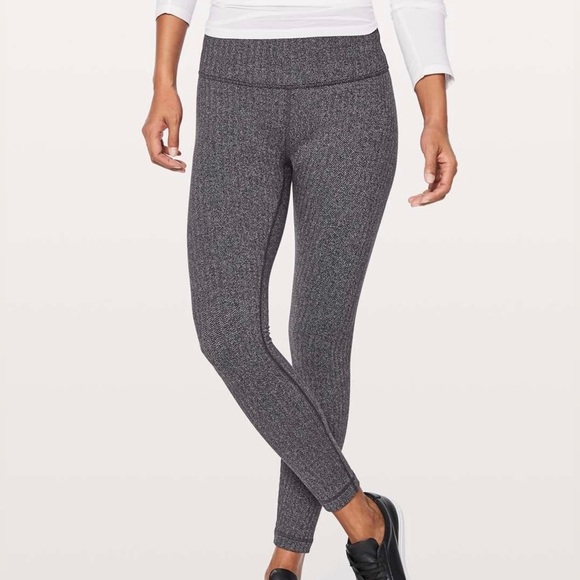 lululemon athletica Pants - ⚡️CLEAR OUT SALE⚡️ lululemon Wunder Under Hi-Rise 7/8 Tight Herringbone